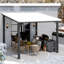 Hardtop Gazebo With Galvanized Steel Sloping Roof-2143451130