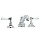 Country Widespread Bathroom Faucet with Drain Assembly