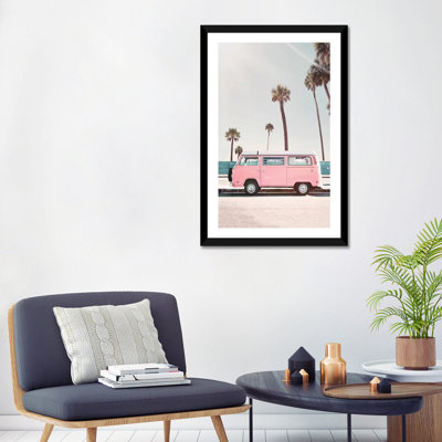 Pink Van by Sisi & Seb - Photograph Print