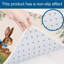 Ensemble de 2 lapins avec paniers de Pâques et tapis de cuisine-1568705793