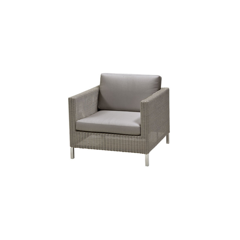 Connect Patio Chair with Cushions, Taupe