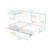 Twin Upholstered Daybed with Charging Station, LED Lights, and Storage Drawers-202049398