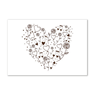 Heart - Wrapped Canvas Print