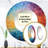 Colorful Sky Photo Ethereal Illusion III - Sky Mirror, Traditional Round Unique Wall Mirror, Printed Metal Art-97183063