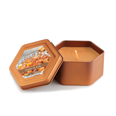 Traveler Amber and Oak Scented Jar Candle