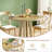 Compact Greeting Table,Wood Kitchen Table,Round Dining Table,Reading Table