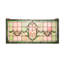 Victorian Tulips Transom Stained Glass Window