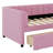 Twin Size Upholstered Daybed With Drawers-1590485387