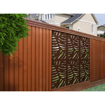 Cabo 24'' H x 48'' W Composite Fence Panels Included