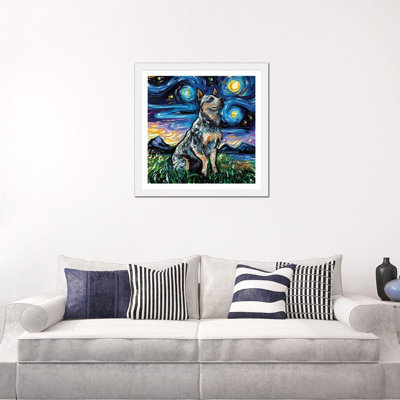 " Blue Heeler Night " by Aja Trier