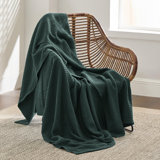 Bedsure 100% Cotton Blanket Breathable Waffle Weave Throw Blanket for Summer