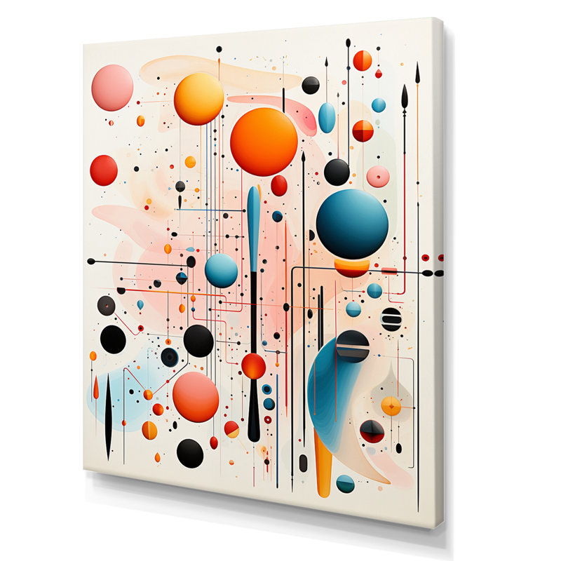 Rétro pastel sur toile Crystalline Consciousness, H 32 po x l 24 po x P 1 po, Toile tendue