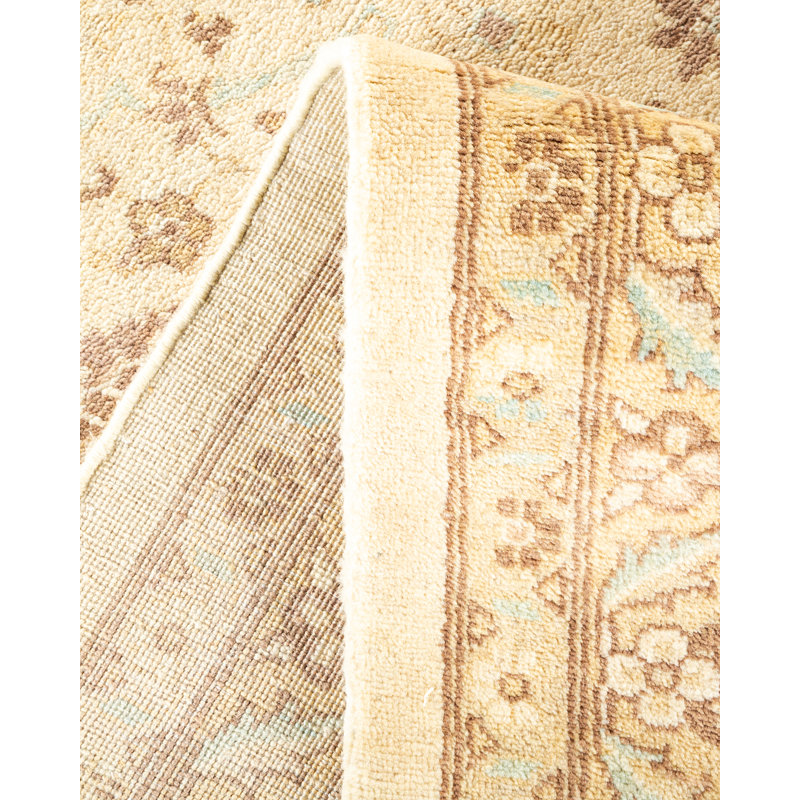 Hizar One-of-a-Kind 9' 1" X 11' 10" Hand Knotted Area Rug