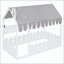 Lit simple Montessori avec tente, lumières et tablettes de rangement-378862244-378862250