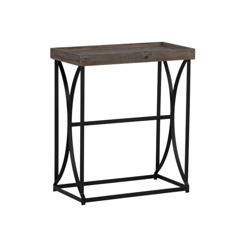 Faircloth 23.5'' Solid Wood Top Console Table
