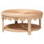 Table basse en rotin naturel Bali & Pari Latoya