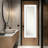 Luxe Non-Beveled Framed Full-Length On the Door Mirror-120330975