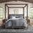 Willow Pewter Coverlet & 1 Sham Set Twin-120906937