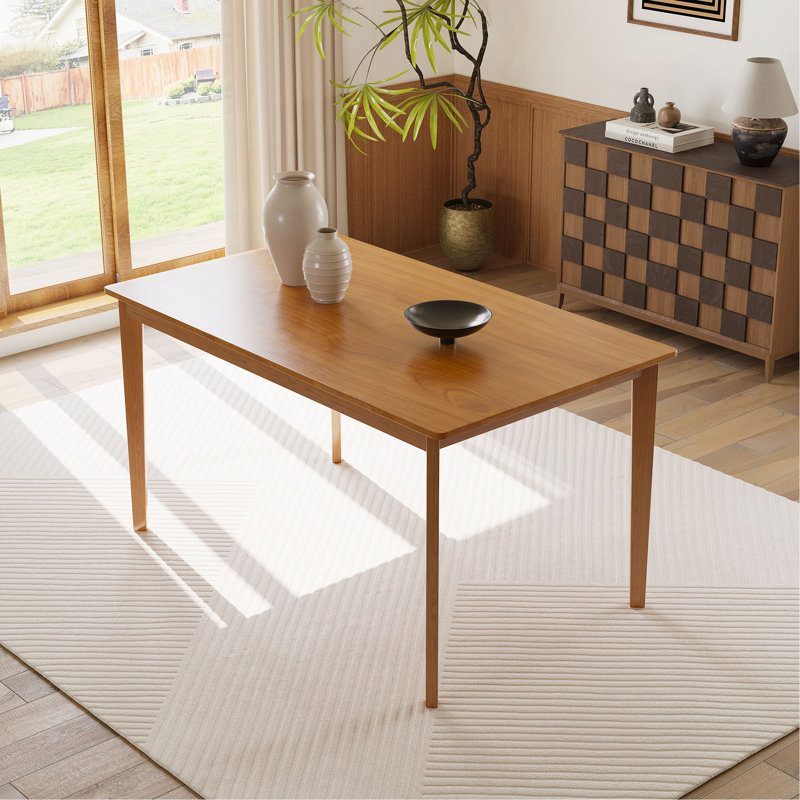 Table de salle à manger moderne scandinave, Teck