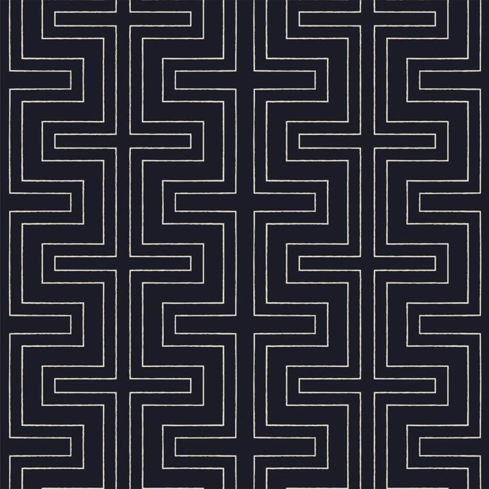 Halsted Self-Adhesive Wallpaper Roll, Onyx, Faux Grasscloth, Non-pasted
