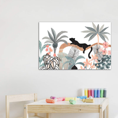Jaguar in the Jungle Art