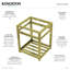 Base de lavabo console Kingston Brass-50911572