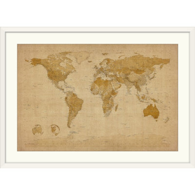 «Cartes du monde par Deschamps, impression