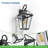 21"(H) 2-Piece Outdoor Wall Light Set for Porch, Patio, and Garden Lighting (Bulbs Not Included)-2021340499-2021340497