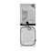 LG Single Unit Front Load WashTower with Center Control 4.5 cu. ft. Washer and 7.4 cu. ft. Gas Dryer