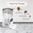 Penthouse Paws® Smart Automatic Dog Feeder with LCD screen– 6L Capacity, App-Controlled, Voice Recorder, Anti-Jam, Battery Backup-98469367