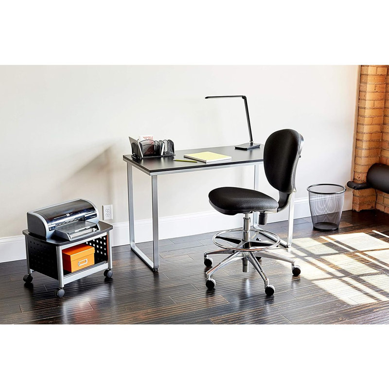 Ergonomic Office Chair, Extended-Height, Adjustable With Swivel Base, Padded, Black