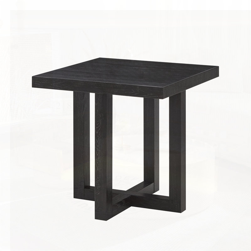 Table de bout contemporaine, Noir