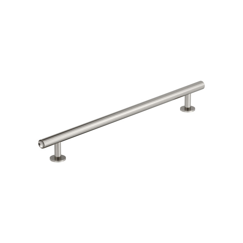 Poignée barre Radius, Nickel satiné, 12.625"