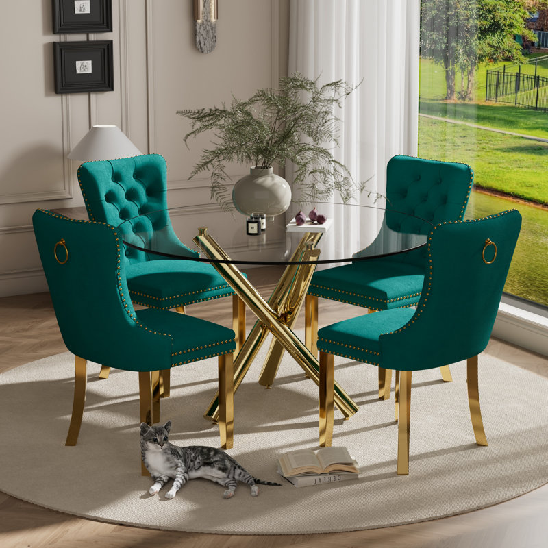 5-Piece Pedestal Dining Set