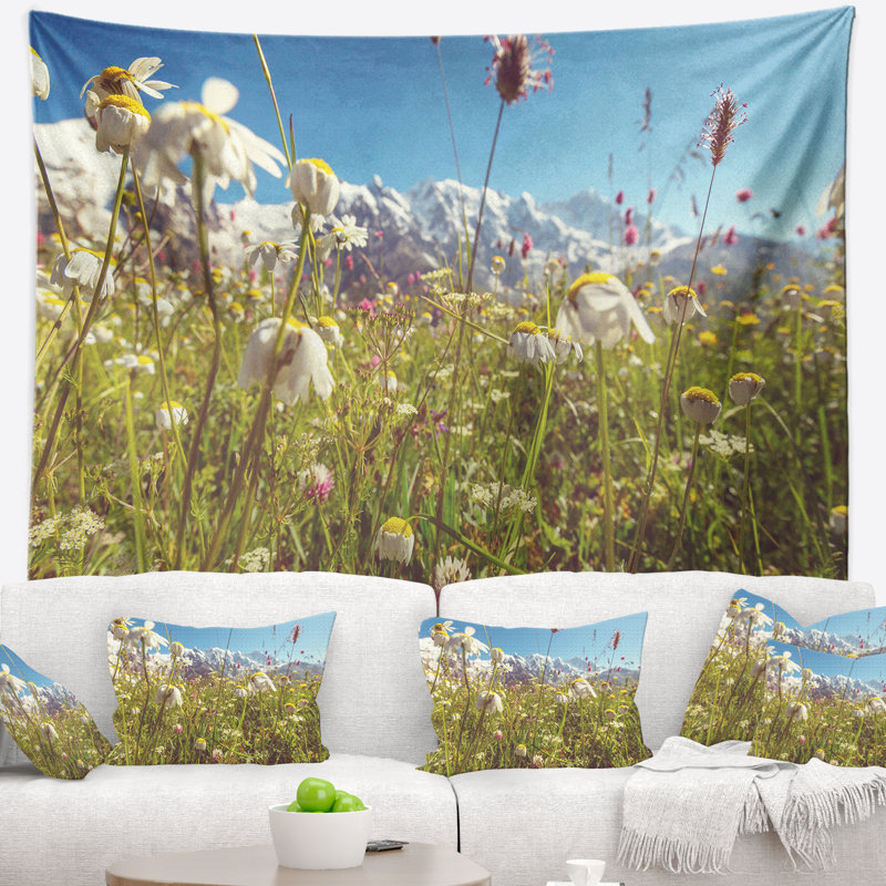 Tapisserie «Blooming Mountain Meadow», H 50 po x l 60 po