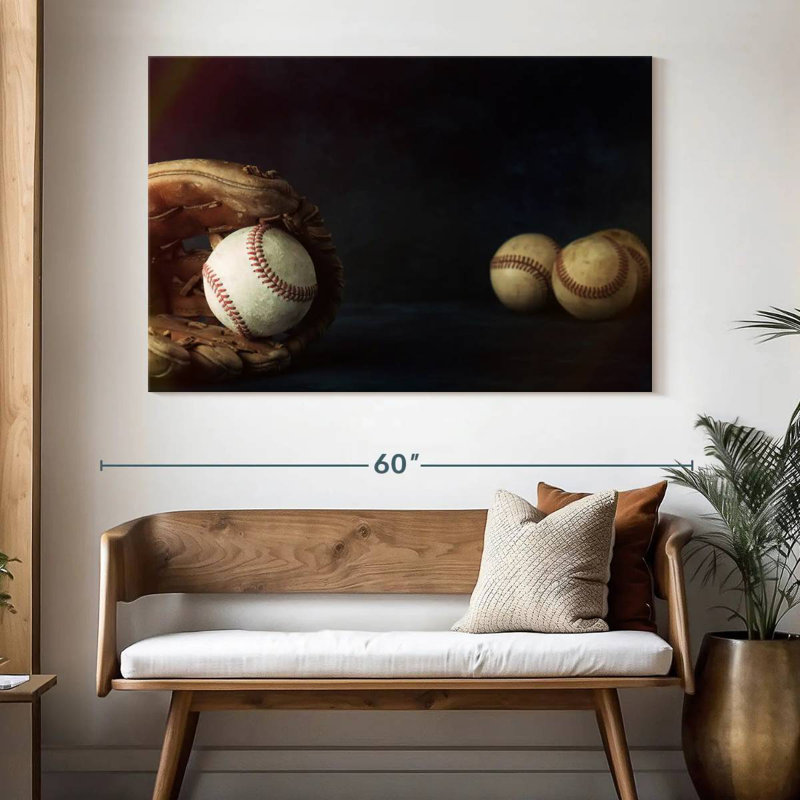 Sireci Baseball After Game, 34" H x 51" W