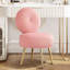 Chaise de coiffeuse avec tabouret d'appoint Noehly-1957213453