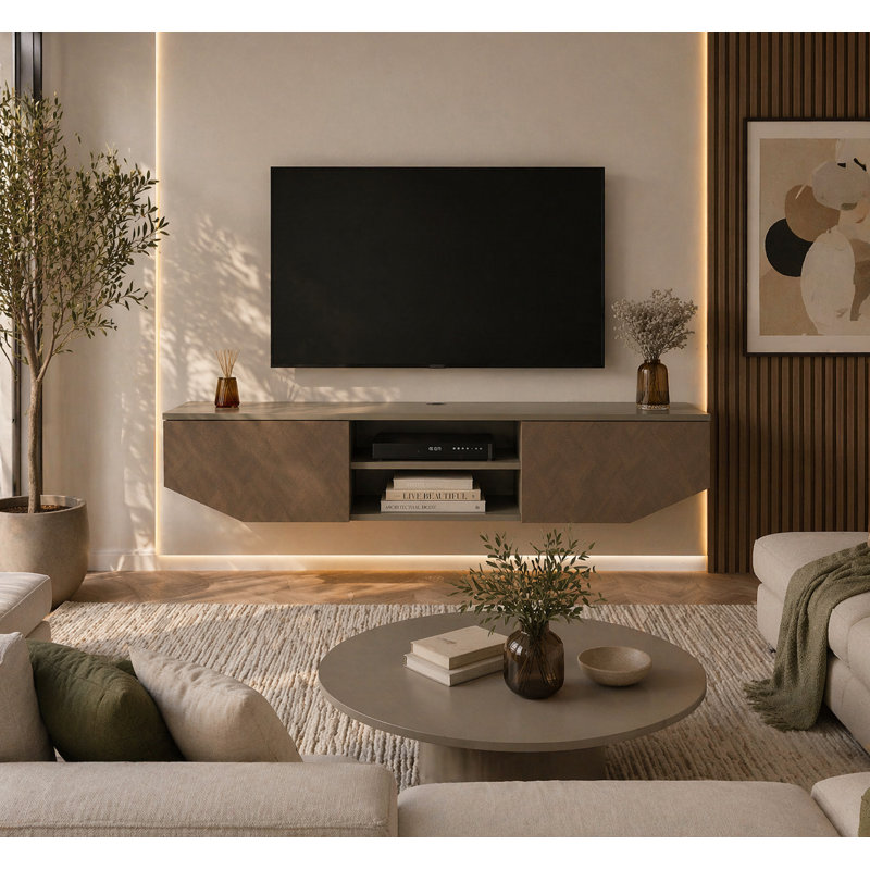 Hera TV Unit For TVs Up To 55 Inch, Brown