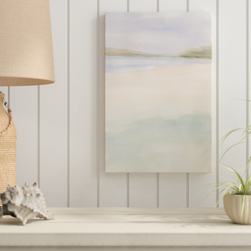 «Island Calm I» par Stellar Design Studio, reproduction d'art sur toile tendue, H 18 po x l 12 po