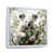 White Floater Framed