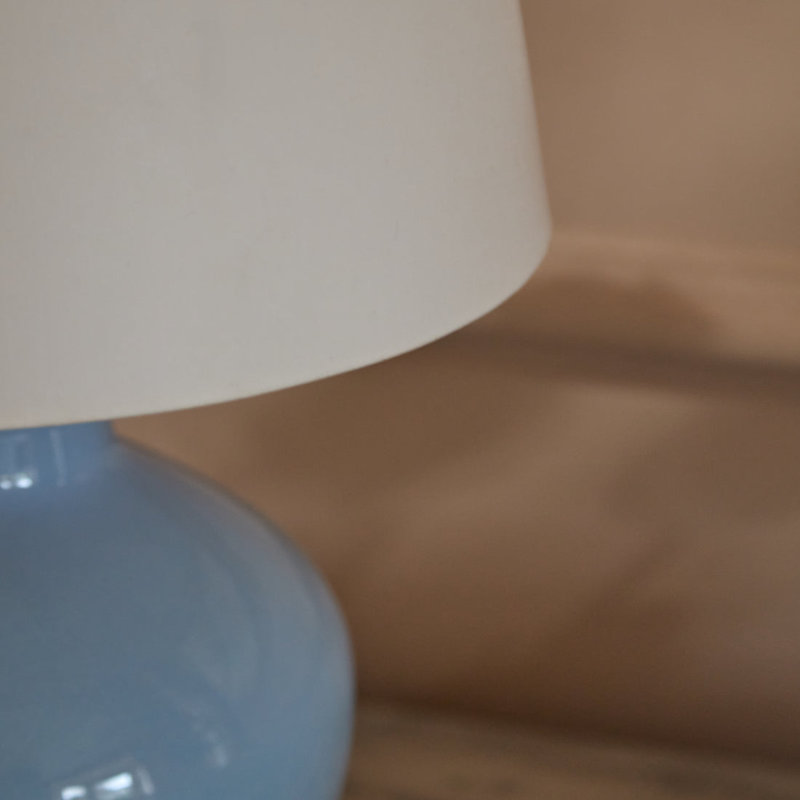 Ceramic Lamp, White, Yes