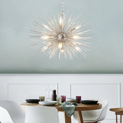 Lustre sphérique Spoutnik 12 lumières Idrees