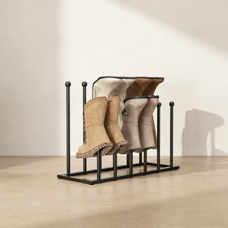 Freestanding Boot Rack, 17.1" H x 23.6" W x 9.84" D
