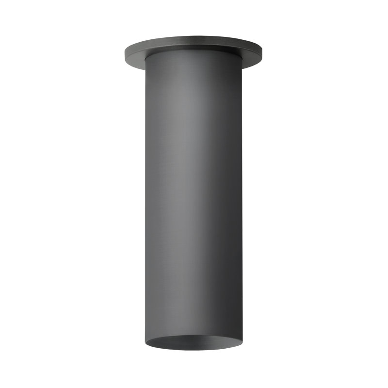Luxe 1 - Light LED Flush Mount, 25 W, Satin Black, 10.75" H x 10.75" W x 10.75" D
