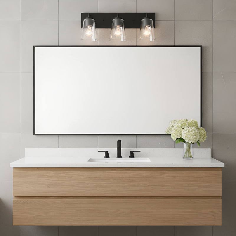 Grand meuble-lavabo Miles de génération Lighting , Clair, Nuit noire