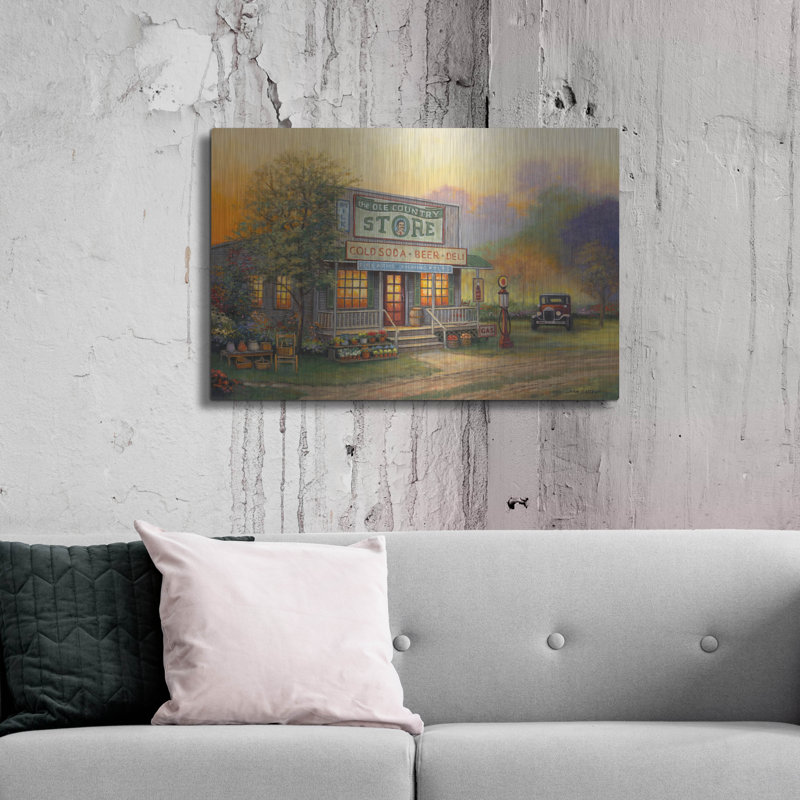 «Old Country Store» par John Zaccheo, H 24 po x l 36 po