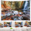 Serenity en cascade de style paysage belle dans une tapisserie chypre-28487147