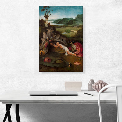 " Saint Jerome " by Hieronymus Bosch Painting Print