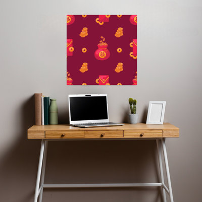 Chinese New Year Fortune Traditional Spring Wall Art