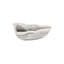 21" W Abstract Decorative Bowl in Gray/Beige